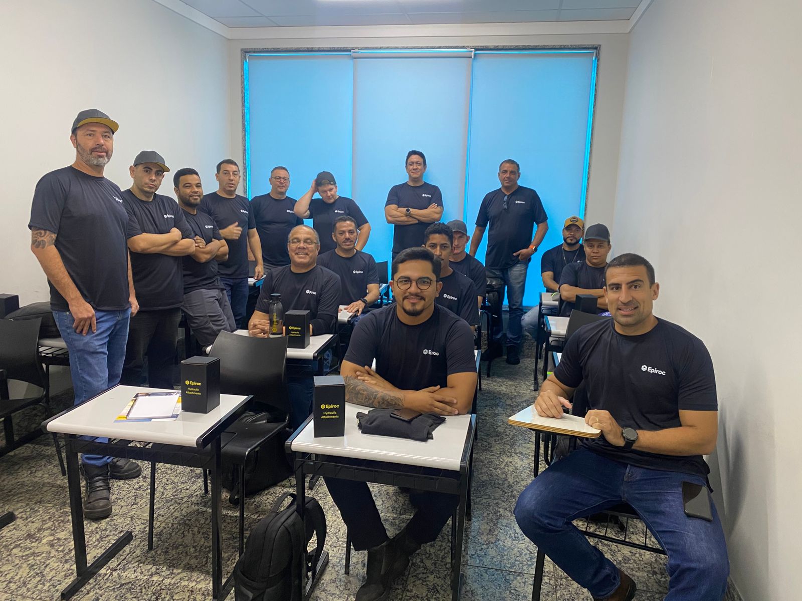 Treinamento Técnico de Rompedor Hidráulico.